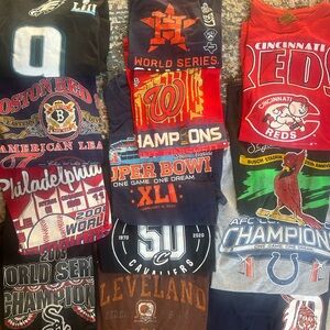 Assorted Sports Graphic T-Shirts